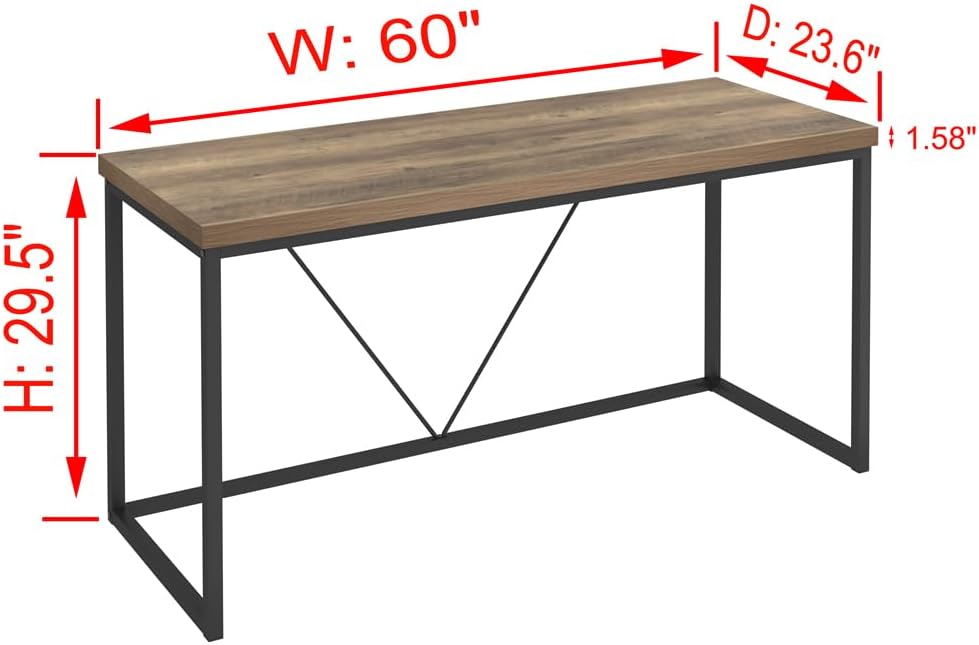 FOLUBAN Industrial Office Desk