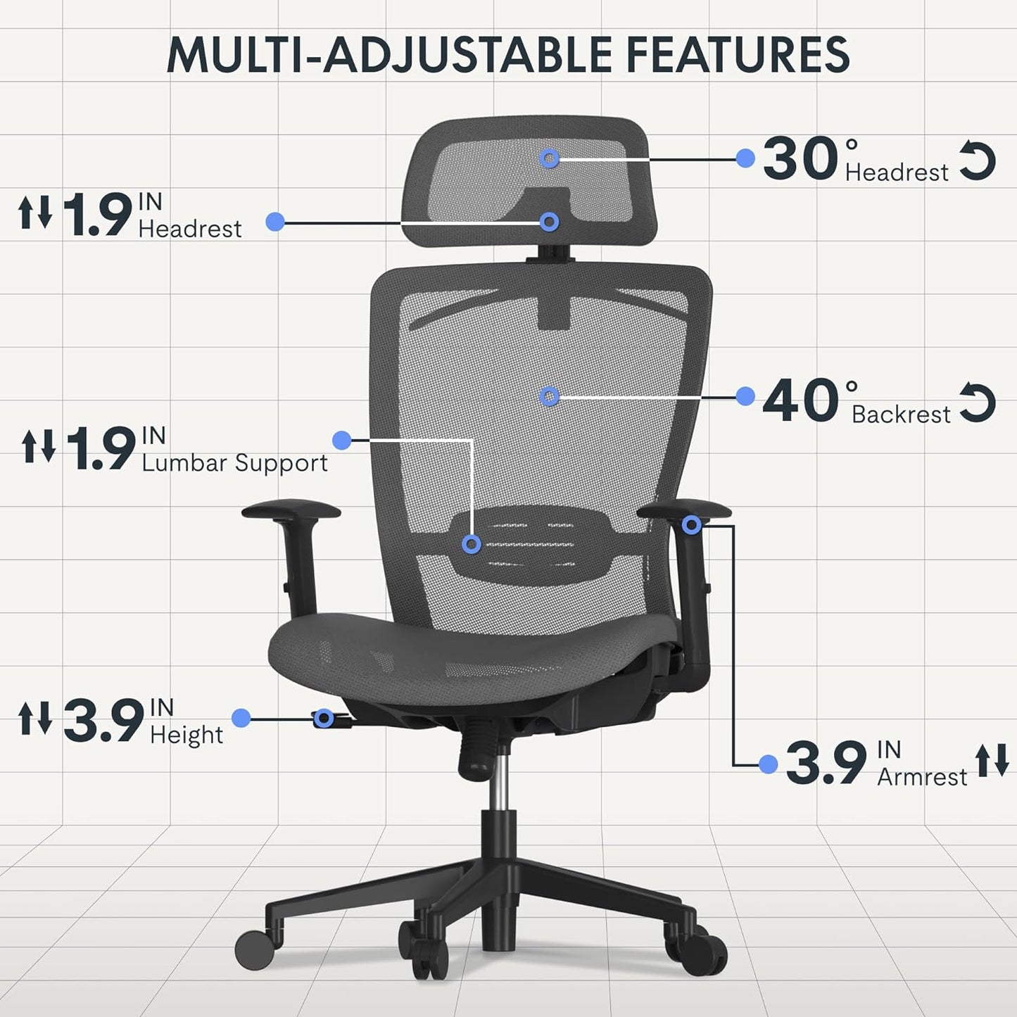 Executive Ergonomic Office Chair
