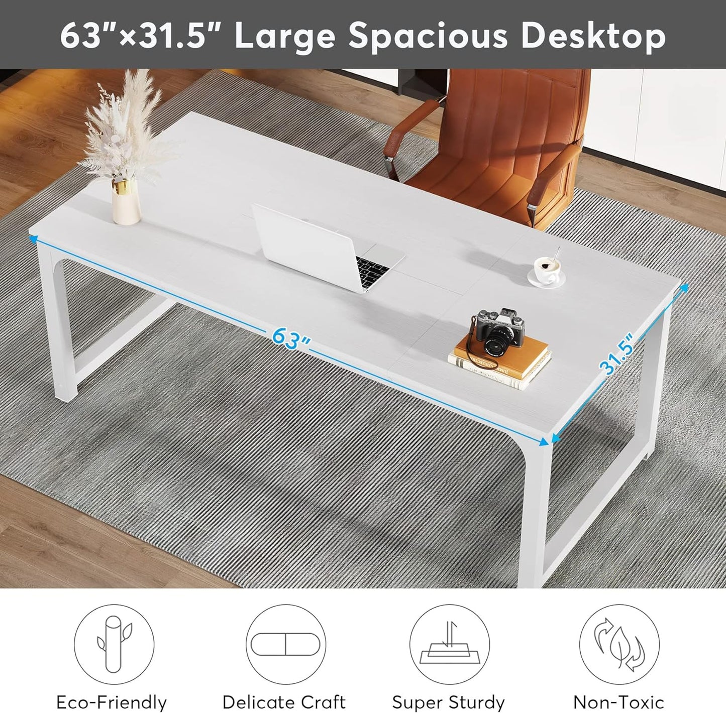 Tribesigns Modern Office Desk