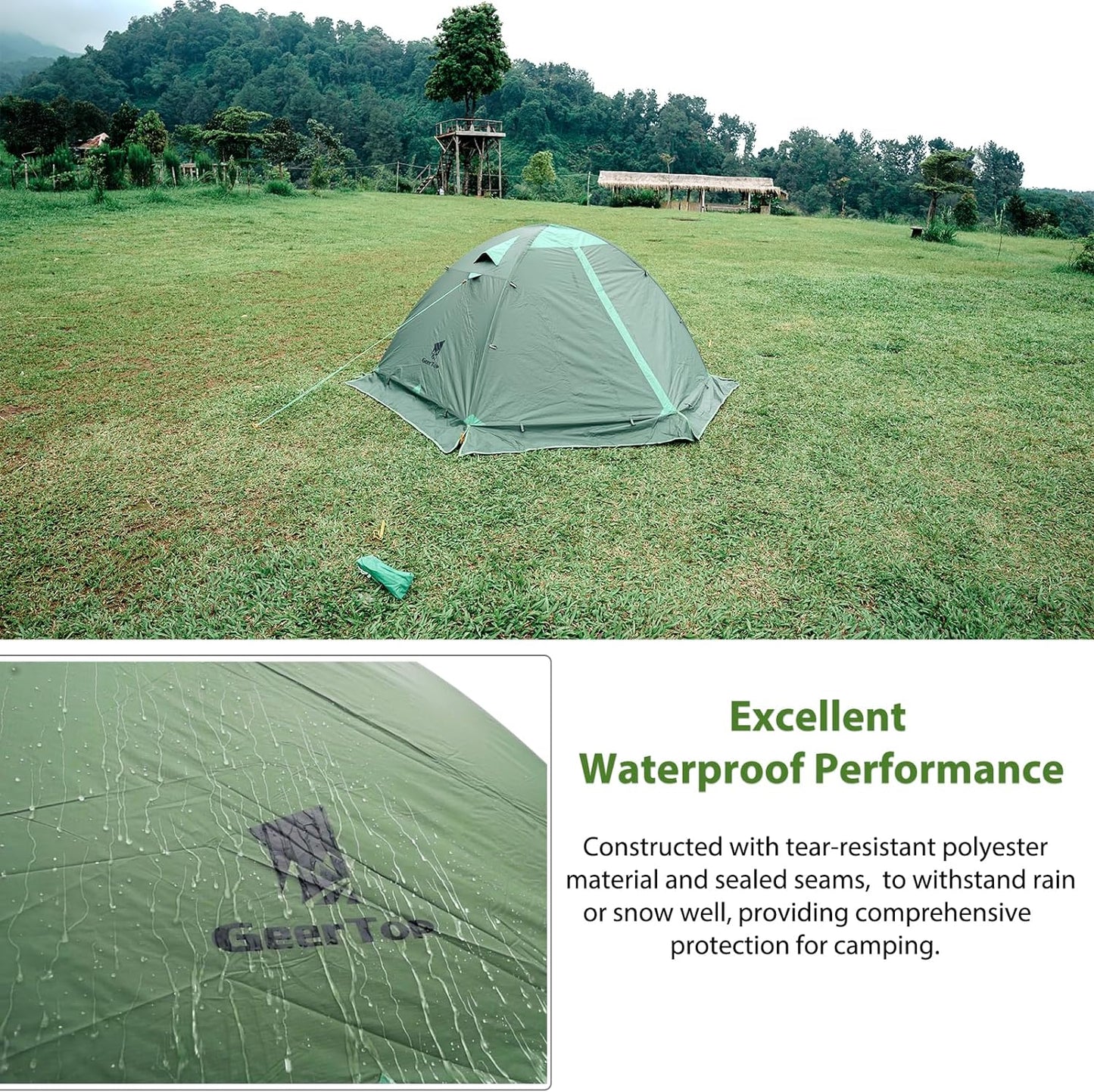 Ultralight 2 Person Backpacking Tent