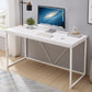 Metal and Wood Office Desk