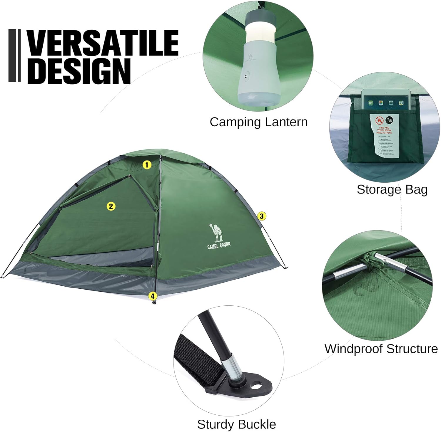 crown tent CAMEL CROWN Tents for Camping – McVea Emporium