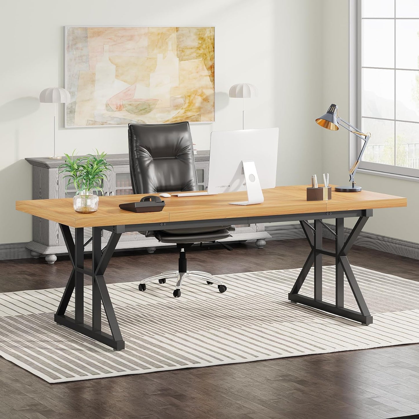 Tribesigns 70.8-Inch Executive Desk