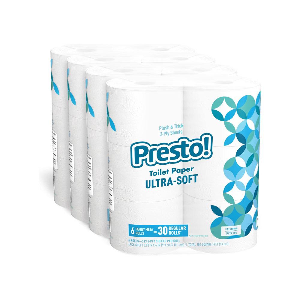 Presto! 2-Ply Ultra-Soft Toilet Paper