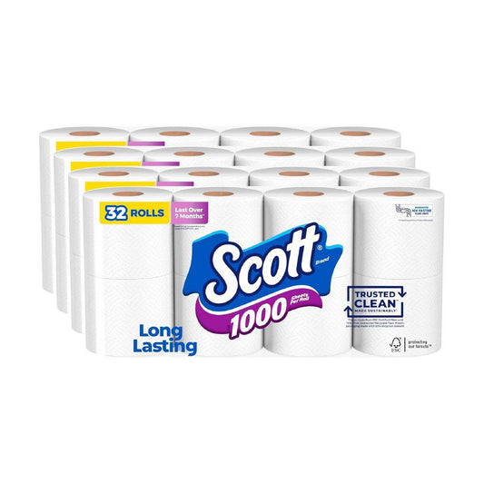 Scott 1000 Trusted Clean Bath Tissue